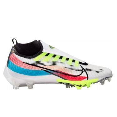 Imagem de Nike Chuteira de futebol masculina Vapor Edge Pro 360, Branco/preto-volt-total laranja, 8