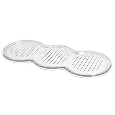 Imagem de Capas de lente de PC de LED branco de 12 cm, 2 peças, 10 W, capas de barra de luz, capas de cubo de LED, capas protetoras para lentes de barra de luz de policarbonato