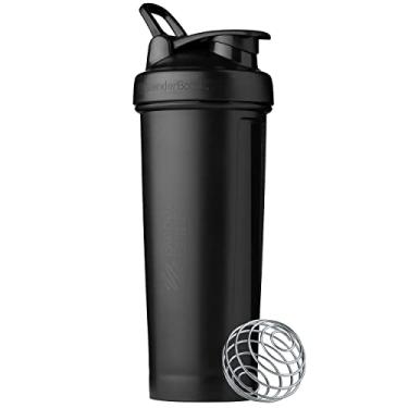 Imagem de BlenderBottle Coqueteleira clássica V2 perfeita para shakes de proteína e pré-treino, 946 ml, preta