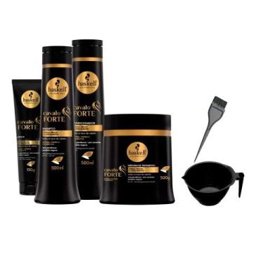 Imagem de Haskell Cavalo Forte Shp Cond Máscara 500ml/g Leave +Cumbuca