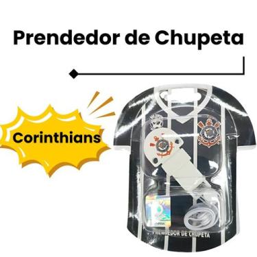 Imagem de Prendedor de Chupetas Times Corinthians, São Paulo,Palmeiras - Kids Go