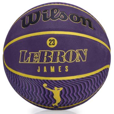 Imagem de Bola De Basquete Wilson NBA Player Icon Outdoor Lebron James Tam 7
