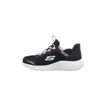 Imagem de Skechers Tênis feminino Bounder-Simple fofo, Preto, 14