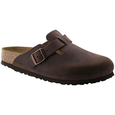 Imagem de Birkenstock Women's Boston SFB, Habana Oiled Leather 42 N EU