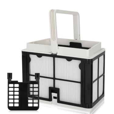 Imagem de Poolzilla Cesta de filtro de limpeza de piscina ultrafina - compatível com #9991460-R1, Dolphin S50, Nautilus CC, Echo, E10, E20, DX3 - Conjunto de cartuchos de limpeza robótica