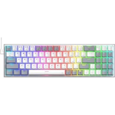 Imagem de Teclado Gaming Redragon Pollux K628WG-RGB (Ingles com Fio) Switch Red