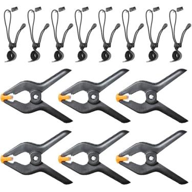 Imagem de Grampos e clipes Emart, 6 Clamps & 8 Clips