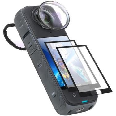 Imagem de Protetor de lente e protetor de tela para Insta 360 X4 da Semaiki