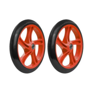Imagem de Rodas De Scooter Para Adultos De 200mm Com Rolamentos ABEC 7, Substitu