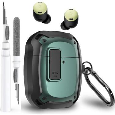 Imagem de Capa para Google Pixel Buds Pro/Pro 2 Olytop com limpador