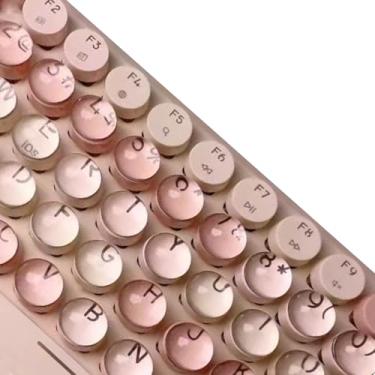 Imagem de Adesivos de teclado para unhas longas, 120 peças de bolhas de teclado levantadas para mulheres, capas de teclado longas de vidro transparente com pinças, cola gelatinosa, ideal para digitação, jogos e