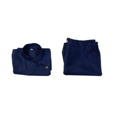 Imagem de Cosplay Gojo Satoru Adulto Masculino - Uniforme Escolar Completo, BR-P