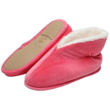 Imagem de Bota Flexível Infantil Push com Pelúcia - Rosa - 33/34 - Puff, Rosa, 3