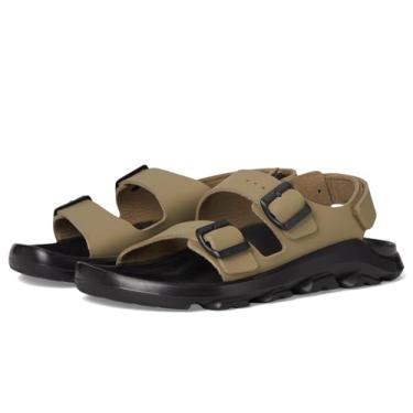 Imagem de Birkenstock Sandália unissex Mogami Terra, Cáqui desbotado, 15-15.5 Women/13-13.5 Men