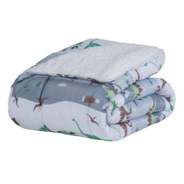 Imagem de Coberdrom Alegria Edredom Pele Carneiro Solteiro Infantil 01