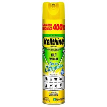 Imagem de Multi Inseticida Mata Mosquitos Óleo De Citronela 400ml 1un - Kelldrin