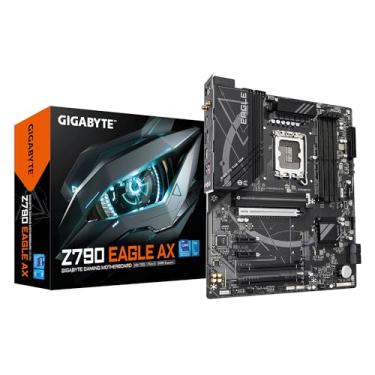Imagem de Placa Mãe Gigabyte Z790 EAGLE AX WIFI (LGA 1700/4xDDR5/HDMI/DP/M.2/USB 3.2)