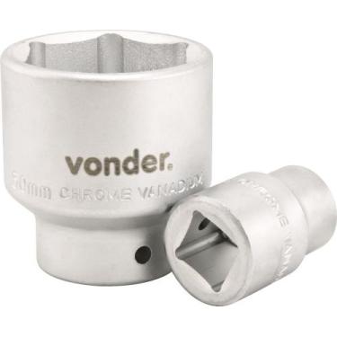Imagem de Soquete sextavado enc 3/4" 46mm curto vanád. Vonder