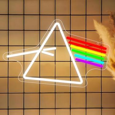 Imagem de Neonawall Rainbow Neon Sign for Wall Decor Beach Light Up Letters Business Led Sign Birthday Party Gifts Led Decorative Night Signs Room Decoration Birthday Gifts for LGBTQ Home Bedroom Pride Month