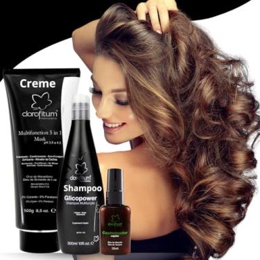 Imagem de Shampoo e Condicionador 500g com Reparador de Pontas