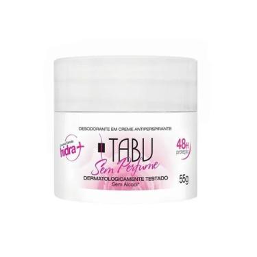 Imagem de Desodorante Creme Tabu Sem Perfume 55g