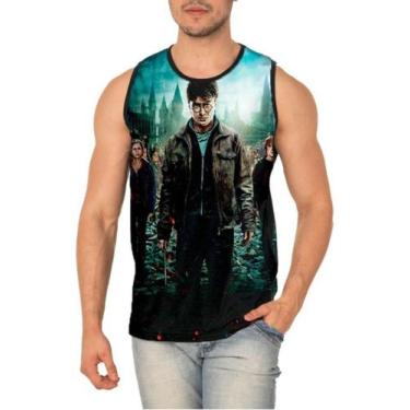 Imagem de Camiseta Regata Harry Potter Ref:209 - smoke, Preto, PP