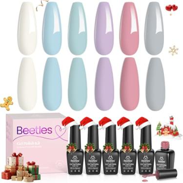 Imagem de beetles Gel Polish Conjunto De Esmaltes Em 6 Cores Ultimate Morandi Nude Rosa Branco Azul Pastel Daydream Verses Collection Soak Off Uv Kit Manicure Faça Você Mesmo Nova Tendência Para Mulheres E Me