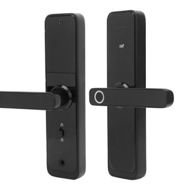 Imagem de Zhjvihx Fechadura de Porta Com Impressão Digital, Fechadura de Porta de Entrada do de Segurança Residencial, para de Entrada, de Segurança