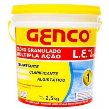 Imagem de Cloro Piscina Genco Estabilizador 2,5Kg