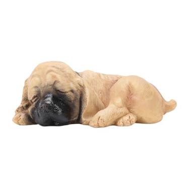 Imagem de Luqeeg Esconderijo para Chave Reserva, Resina Formato Realista de Cachorro em Resina Porta Chaves Seguro, Armazenamento Seguro Caixa com Trava Estátua Decorativa para Jardim