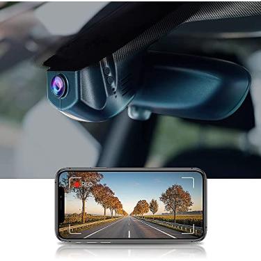 Imagem de Fitcamx 4K Dash Câmera Adequado para BMW F Chassis (Modelo C) 1 2 3 4 5 7 Série X1 X2 X3 X4 X5 X6 X7, OEM Estilo, 2160P UHD Vídeo, WiFi&APP, Loop Gravação, Gravidade Sensor, Plug & Play, 64GB Cartão