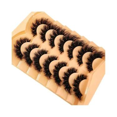 Imagem de Cílios Postiços De Visón Sintético Com Aparência Natural E Volumosa, 7