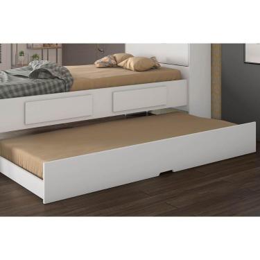 Imagem de Cama Auxiliar Infantil Premium Ii Branco - Conquista