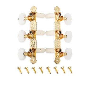 Imagem de Conjunto Guitar Tuners Machine Heads 3+3 para guitarra clássica - Mr.P