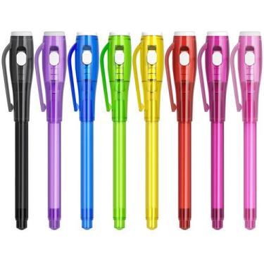 Imagem de Conjunto de canetas de tinta invisível JIMMIDDA, 8 peças de brinquedo 