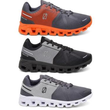 Imagem de Kit 3 Tênis Legacy Masculino Academia Caminhada Esportivo Confortável 