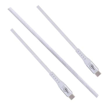 Imagem de Cabo USB-A para USB-C 1,2 m, Originais iPlace, Branco