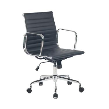Imagem de Cadeira de Escritório Giratória Diretor New Elite Preta