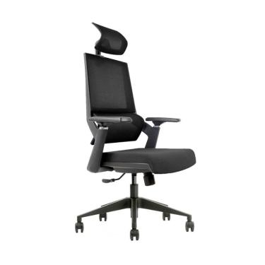 Imagem de Cadeira de Escritório Presidente Giratória NR17 Chambord Preta