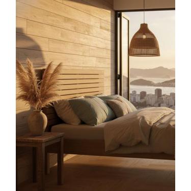 Imagem de Cama Maciça 1,30 x 1,90 - Móveis de Gramado - Flávio Comércio de Móvei