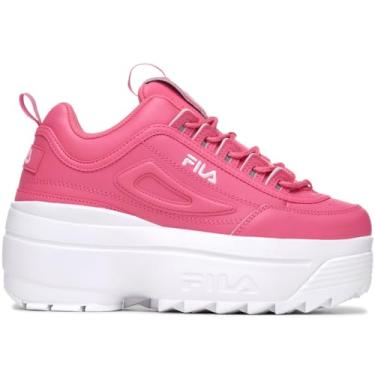 Imagem de Fila Tênis feminino Disruptor Ii Wedge, 661 rosa choque/pirueta/branco, 36