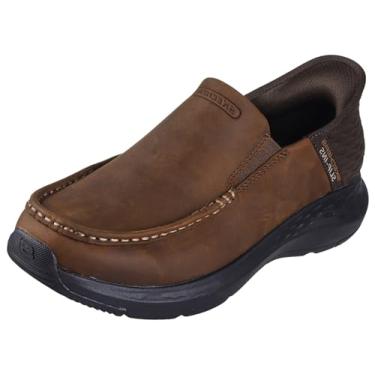 Imagem de Skechers Tênis masculino Go Walk Evolution Ultra-Impeccable, Oswin/marrom escuro, 8.5