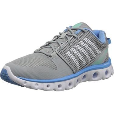 Imagem de K-SWISS Tênis de Treino Feminino X Lite ST CMF, Storm/Bonnie Blue/Mint/White, 6