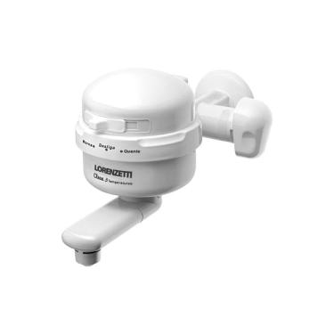 Imagem de Torneira Elétrica Lorenzetti Clean 3t De Parede Branca 220v