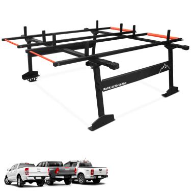 Imagem de Rack Caçamba Duplo Alto com Porta Escadas Roletes 1,80m Preto