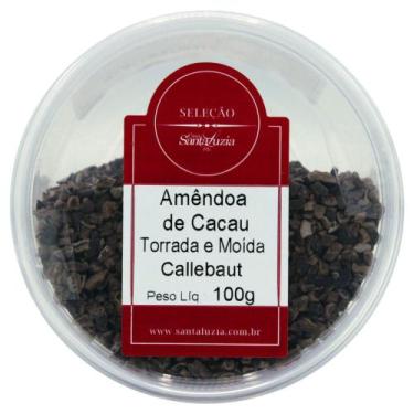 Imagem de Amêndoa de Cacau Torrada e Moída Callebaut 100g