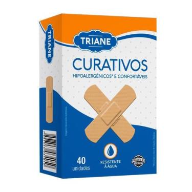 Imagem de Curativos Triane Cor Bege 40 Unidades