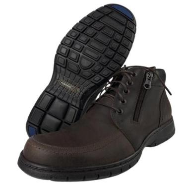 Imagem de Sapato Masculino Original Anatomic Gel Couro Mustang Brown - Ref. 7980