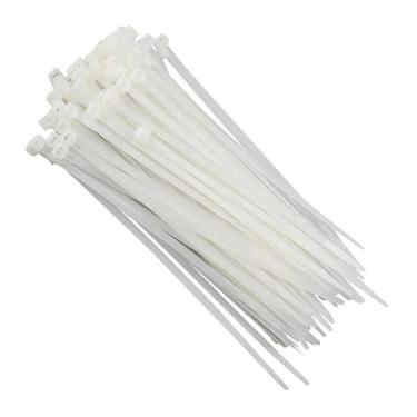 Imagem de Abraçadeira De Nylon Western 3,6 X 15cm 100 Un Branco