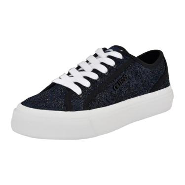 Imagem de GUESS Tênis feminino Jelexa, Jeans azul escuro strass 400, 34
